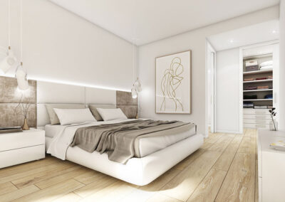 Lezkairu dormitorio principal con vestidor