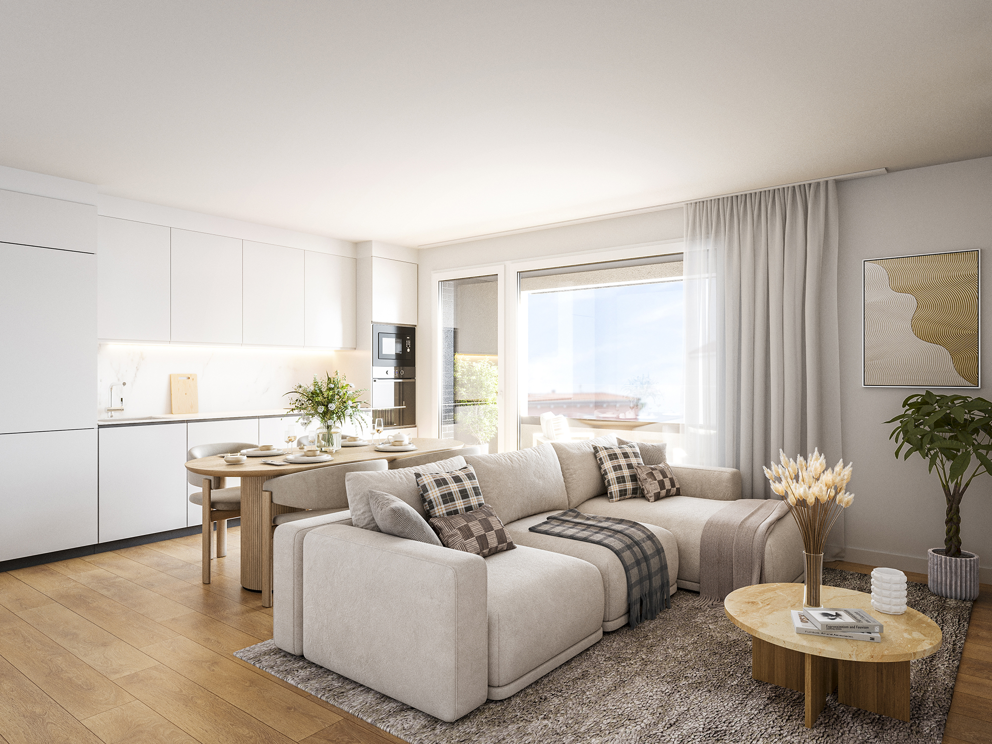 Burlada_viviendas-salon-cocina_v01